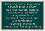 We provide building and zoning permit acquistion services